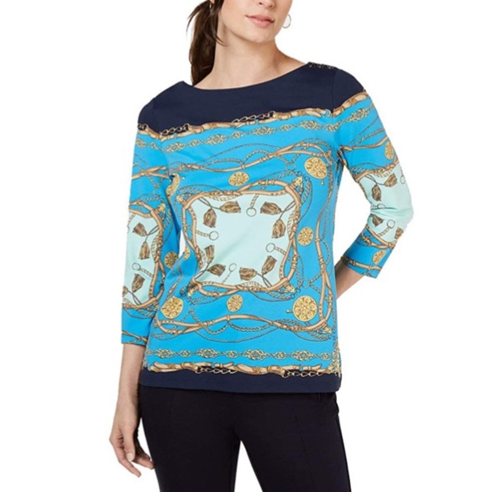 Charter Club three quarter sleeve top